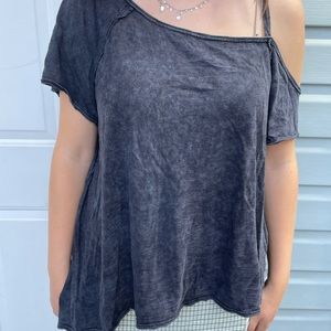 Free people one shoulder top